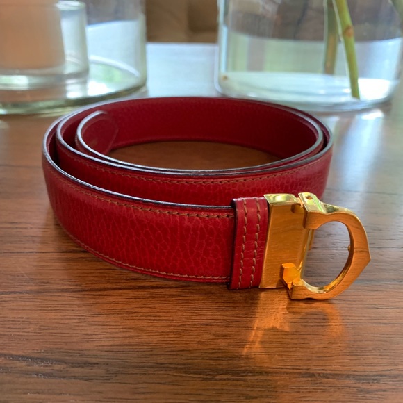 Must De Cartier Paris Ladies Leather Belt - Picture 1 of 3